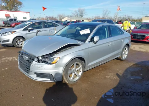 2015 Audi A3 1.8T Premium from USA, damaged, VIN WAUACGFF7F1020388